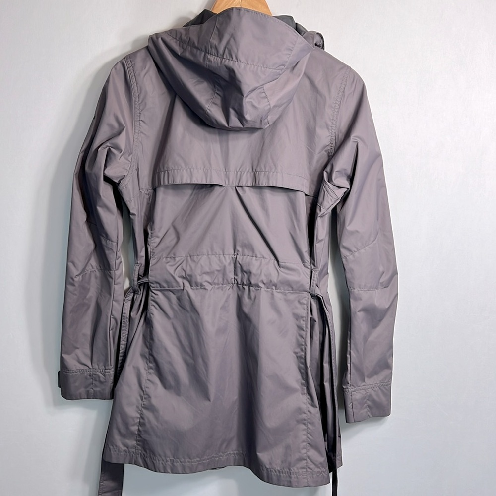 Columbia Omni-Shield Advanced Repellency Hooded Rain Trench Coat size M - Picture 9 of 14